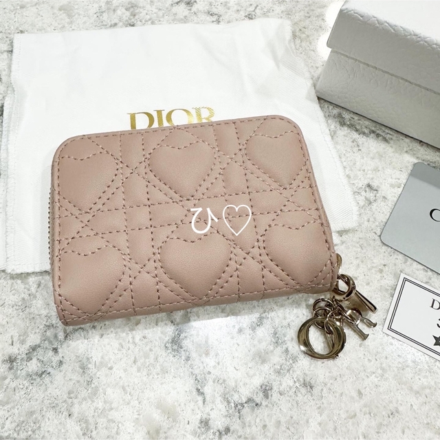 Christian Dior - ディオール スモールジップコインケース ハートの ...