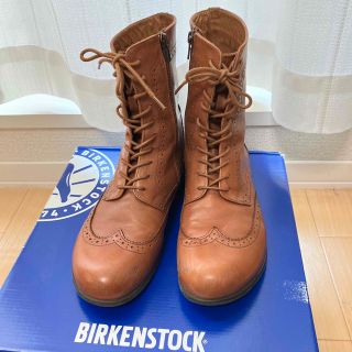 ビルケンシュトック(BIRKENSTOCK)のビルケンシュトック　ララミーハイ　ブラウン　24.5cm(ブーツ)