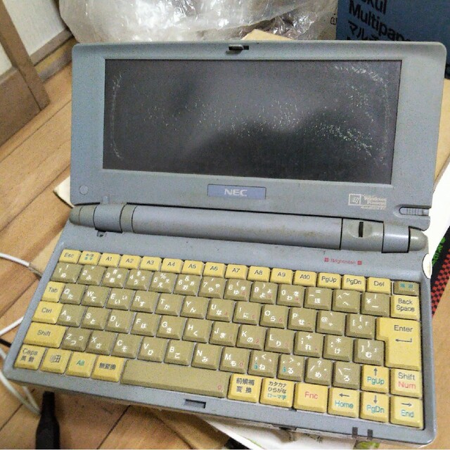 NEC(エヌイーシー)のNEC モバイルギア MC-R450 ジャンク品 スマホ/家電/カメラのPC/タブレット(PC周辺機器)の商品写真