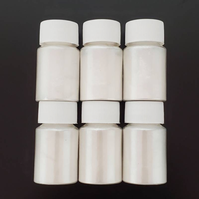 マイカパウダー 天然 パール粉 キャンドル スライム 6個 クリスタルホワイト ハンドメイドの素材/材料(その他)の商品写真