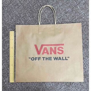 ヴァンズ(VANS)のvans バンズ ショップ袋 ショッパー 紙袋 手提げ 中サイズ(ショップ袋)