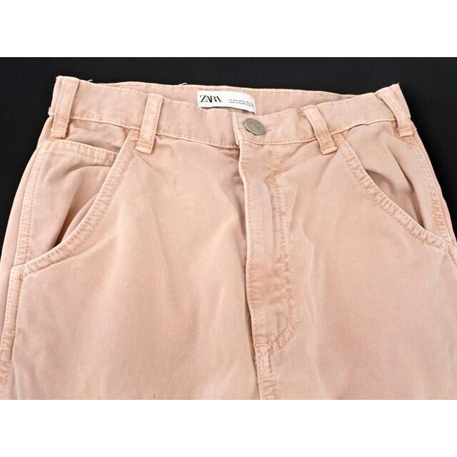 ZARA(ザラ)のZARA ザラ テーパード デニムパンツ size34/ピンク ■■ レディース レディースのパンツ(デニム/ジーンズ)の商品写真