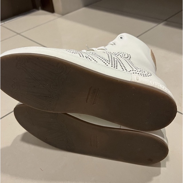 Max Mara - マックスマーラ ハイカット スニーカー 37 美品 レザーの