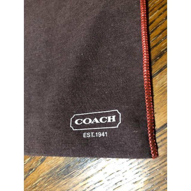 COACH(コーチ)のコーチ coach 布袋 保存袋 レディースのバッグ(ショップ袋)の商品写真