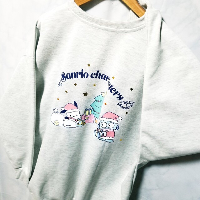 サンリオ 新品 キャラクター はぴだんぶい トレーナー 4L