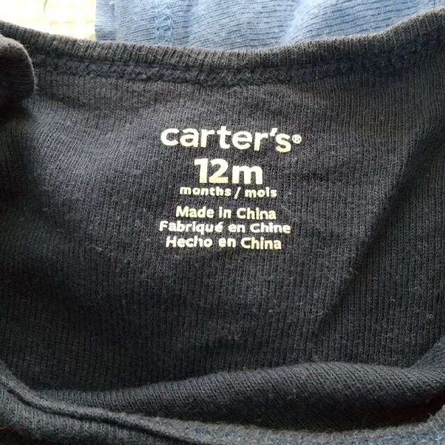 carter's(カーターズ)のcarter's 半袖肌着 ロンパース 4枚 キッズ/ベビー/マタニティのベビー服(~85cm)(肌着/下着)の商品写真