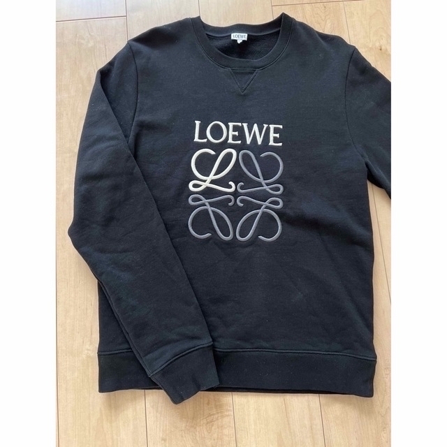 【即完売モデル】LOEWE ロエベ アナグラム 刺繍ロゴ 希少 スウェット