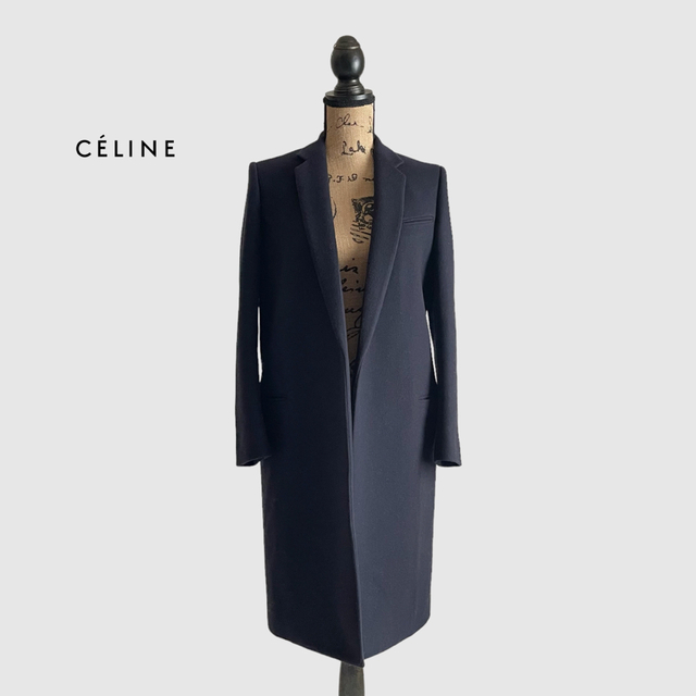 メーカー再生品】 celine - CELINE セリーヌ クロンビー コート