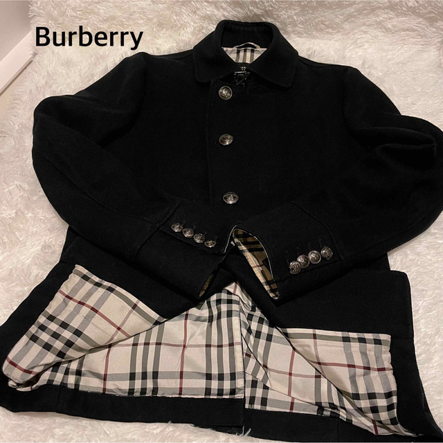 BURBERRY BLACK LABEL - 美品 バーバリーブラックレーベル コート ノバ