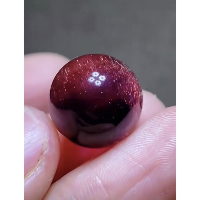 ⭐︎【高級】フラワー パープルルチル スーパーセブン 丸玉 15.7mm