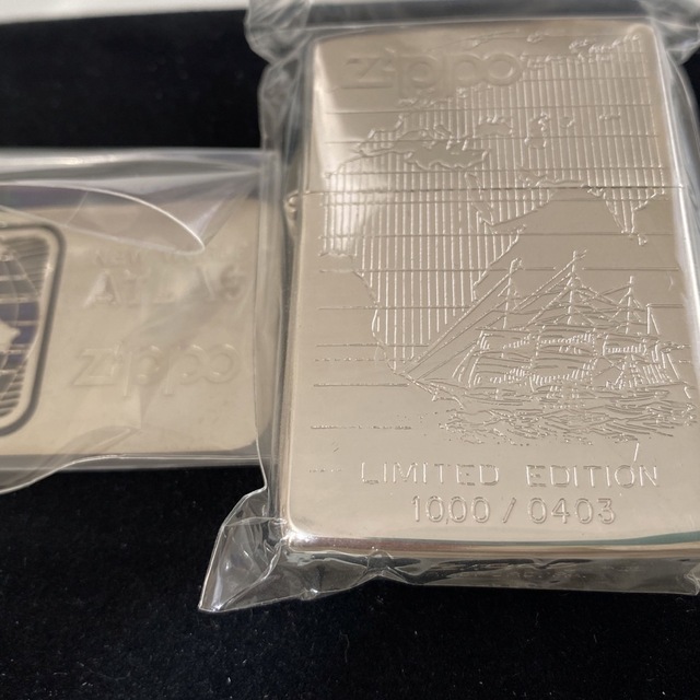 ZIPPO(ジッポー)のZippo limited edition new world atlas 帆船 メンズのファッション小物(タバコグッズ)の商品写真