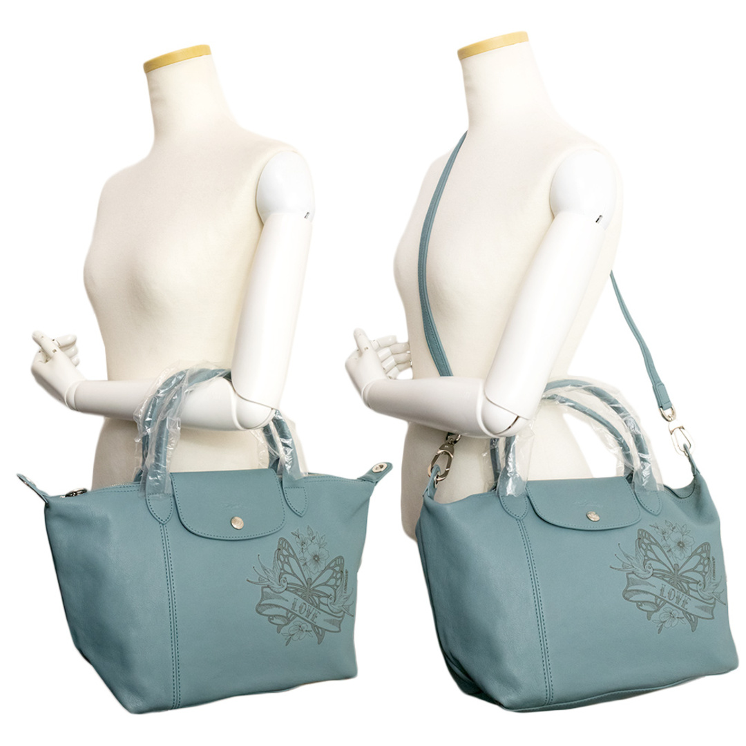 LONGCHAMP - ロンシャン ル プリアージュ タトゥー バタフライ 蝶 2WAY