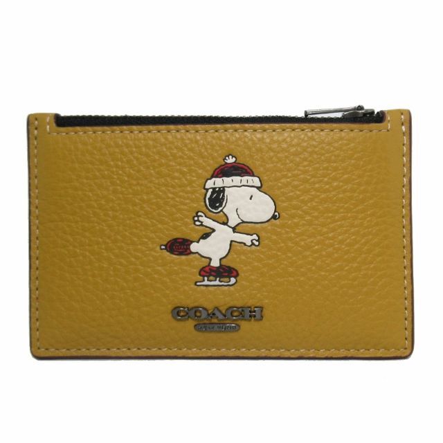 【新品タグ付き】COACH コーチ パスケース 定期入れ 緑 キャンパス×レザー