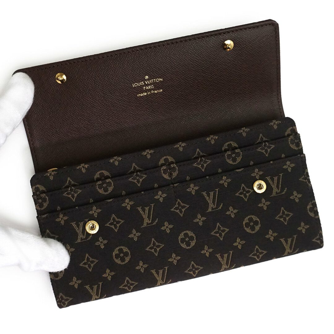 LOUIS VUITTON/ルイ・ヴィトン ダークブラウン　長財布