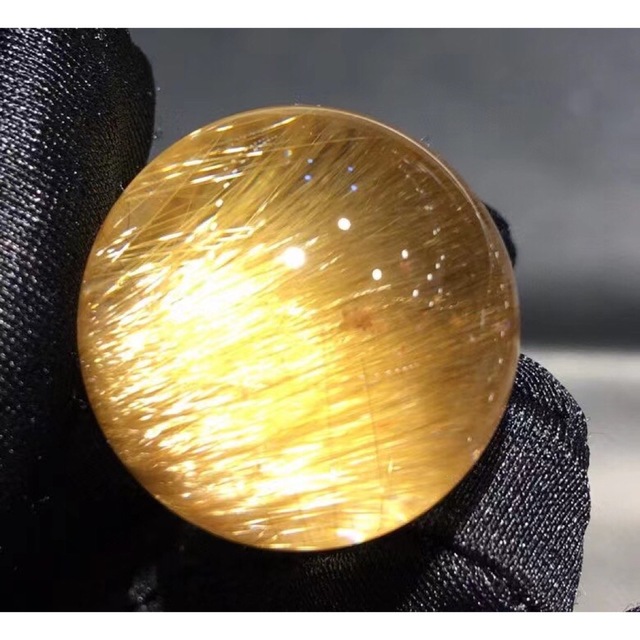期間限定特価】 ⭐︎【天然】ゴールド ルチル クオーツ 丸玉 23mm 各種