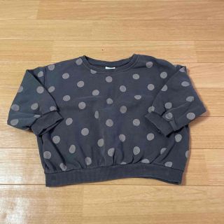 ザラ(ZARA)のトレーナー　ベビー　キッズ　トップス　長袖　ZARA 105サイズ　ドット(Tシャツ/カットソー)