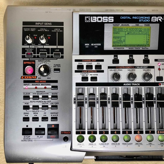 ちょちゅけ様専用1816. BOSS BR-1200CD！MTR！動作確認済み