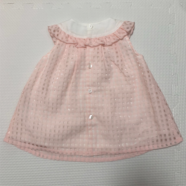 BeBe(ベベ)のベベルダクティオン　bebe reduction　S(70〜80)　ワンピース　 キッズ/ベビー/マタニティのベビー服(~85cm)(ワンピース)の商品写真