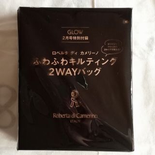 ロベルタディカメリーノ(ROBERTA DI CAMERINO)のGLOW付録 ロベルタディカメリーノ ふわふわキルティング2wayバッグ(その他)