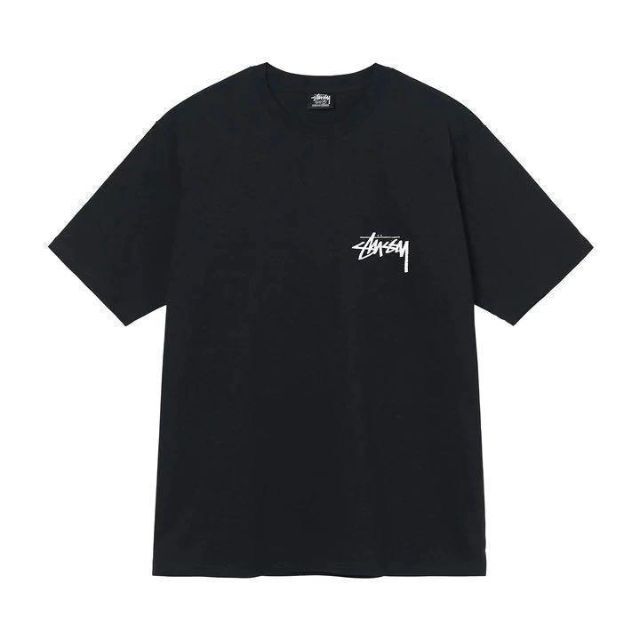 【新品】stussy Tシャツ　サイズM ブラック 1