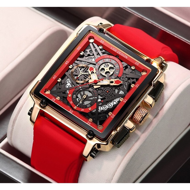 日本未入荷⚡️新品⚡️メンズ腕時計！クロノグラ フ 赤 ポールスミスファンに人気 | フリマアプリ ラクマ