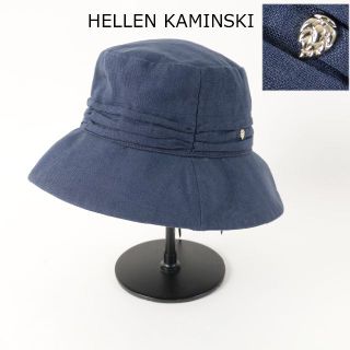 ヘレンカミンスキー(HELEN KAMINSKI)の230a 新品 ヘレンカミンスキー バケットハット リネン 帽子(ハット)