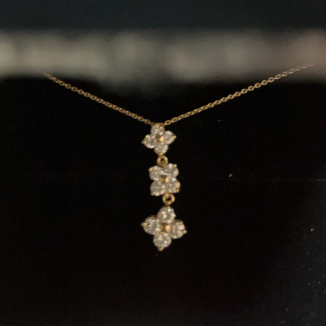 1ct越え　ダイヤモンド　ネックレス レディースのアクセサリー(ネックレス)の商品写真