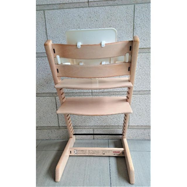 Stokke(ストッケ)のSTOKKE トリップ・トラップ 　ベビーセット、トレイ付き　NO4～ キッズ/ベビー/マタニティの寝具/家具(その他)の商品写真