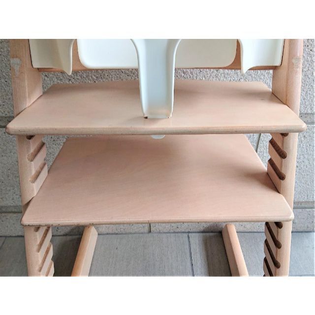 Stokke(ストッケ)のSTOKKE トリップ・トラップ 　ベビーセット、トレイ付き　NO4～ キッズ/ベビー/マタニティの寝具/家具(その他)の商品写真