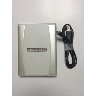 フジツウ(富士通)の富士通 MOドライブ(DynaMO 1300U2 Pocket) 1.3GB(PC周辺機器)