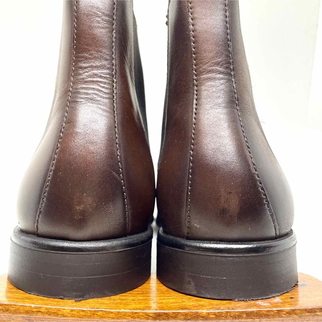 ZARA(ザラ)のNo name様専用 Zara サイドゴア チェルシーブーツ ブラウン 42 メンズの靴/シューズ(ブーツ)の商品写真