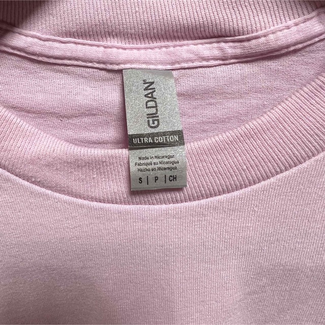 GILDAN(ギルタン)の新品 GILDAN ギルダン 長袖ロンT ライトピンク S メンズのトップス(Tシャツ/カットソー(七分/長袖))の商品写真