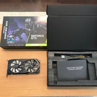 玄人志向　GTX1660SUPER グラフィックボード(PCパーツ)