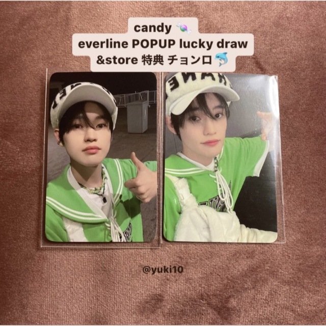 nctdream candy キャンディー チョンロ md トレカ セット