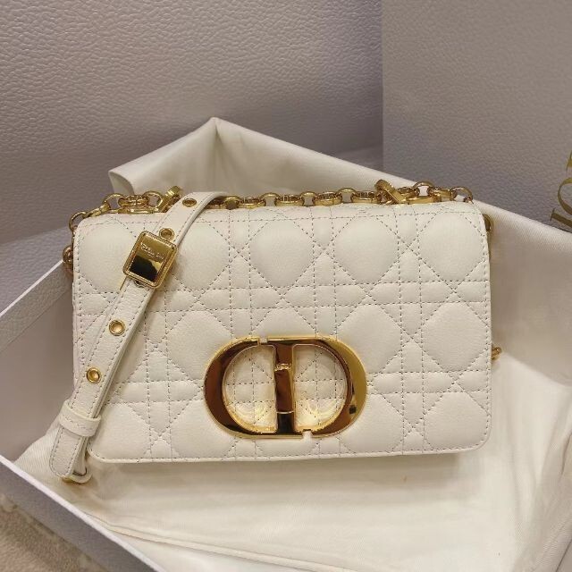 未使用品】 DIOR-ハンドバッグ メッセンジャーバッグ ゴールド