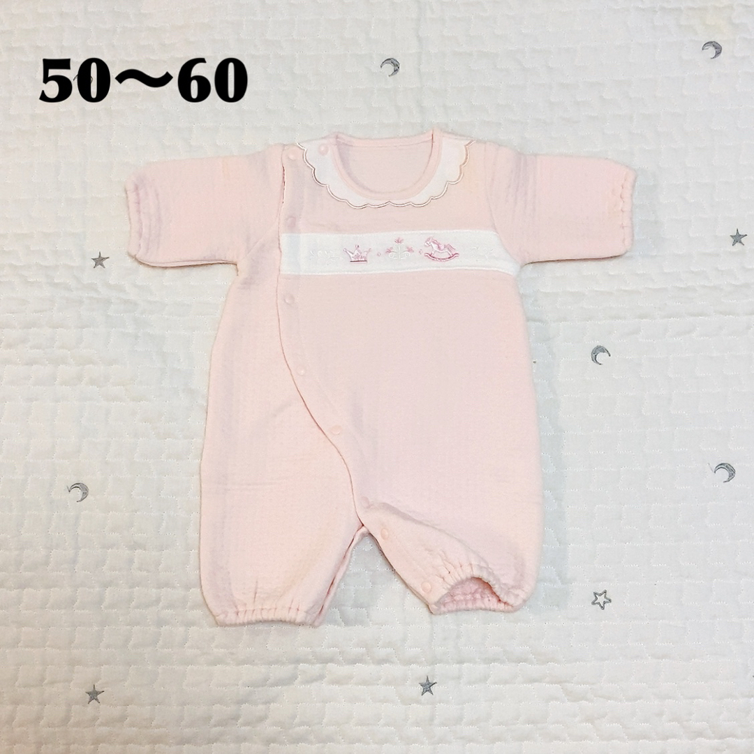 木馬　ロンパース　子供服　ベビー服　赤ちゃん　新生児　50-60 | フリマアプリ ラクマ