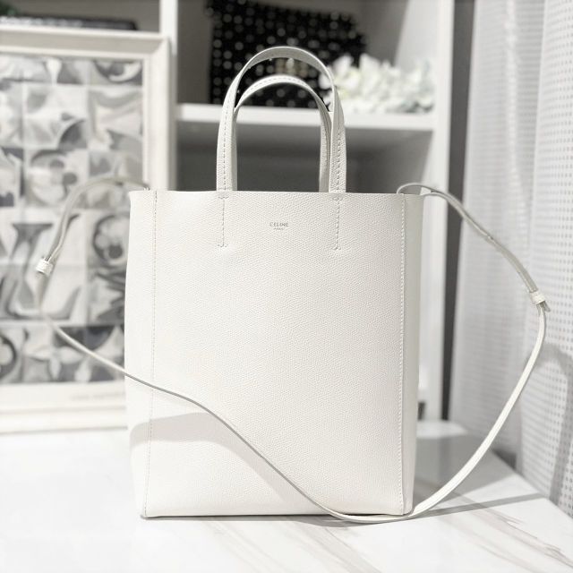 割引 celine - 美品☆ セリーヌ バーティカルカバ スモール 白 2way