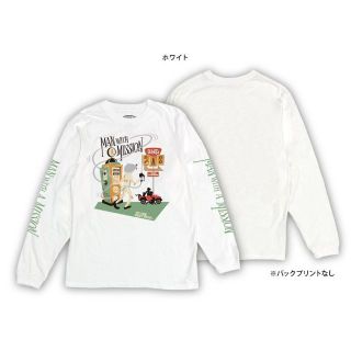 マンウィズアミッション(MAN WITH A MISSION)のマンウィズ mission refueling long T white M(Tシャツ/カットソー(七分/長袖))