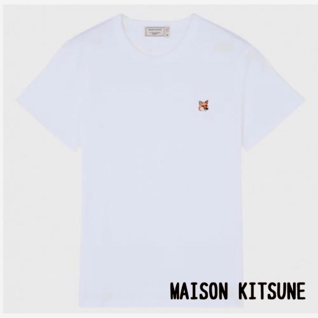 MAISON KITSUNE' - メゾンキツネ MAISON KITSUNE Tシャツ Mサイズ 白 T ...