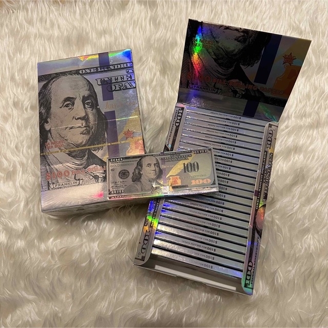 100ドル札 キングサイズローリングペーパー 手巻きタバコ