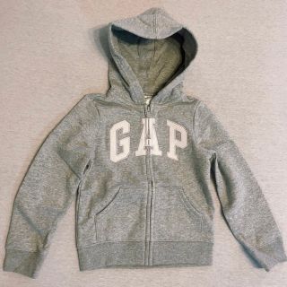 ベビーギャップ(babyGAP)の【新品】baby GAPパーカースウェット/ユニセックス夏冬可子ども服（グレー）(その他)