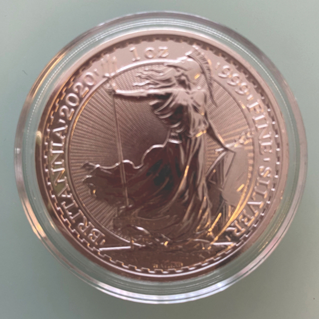 2020 1オンス イギリス ブリタニア銀貨 新品