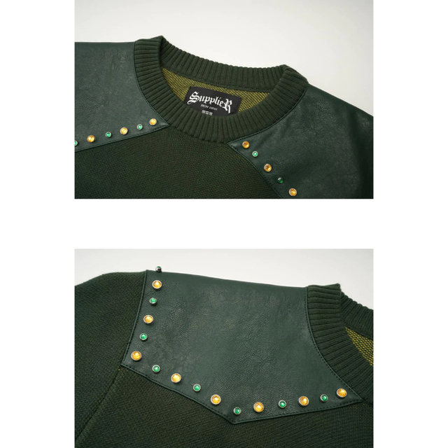 SUPPLIER(サプライヤー) STUDS KNIT / ニット | www.innoveering.net