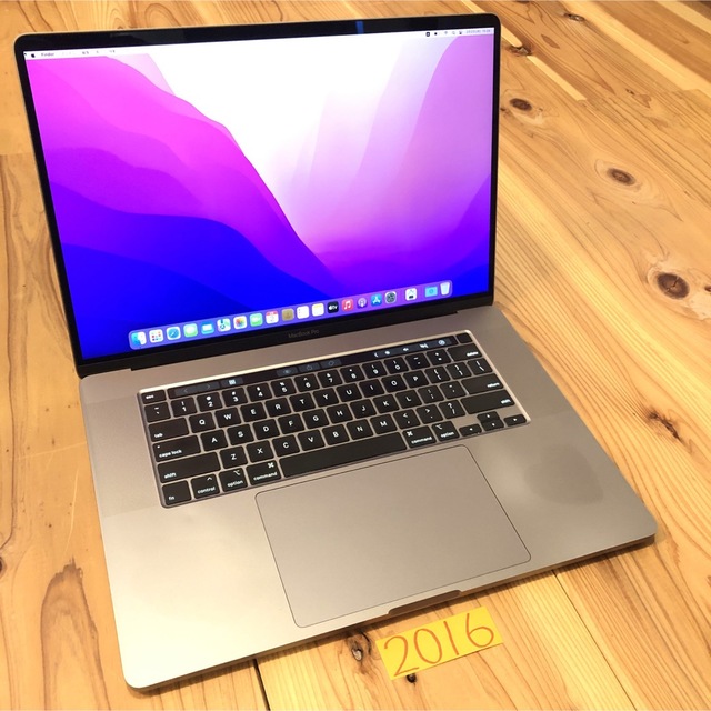 MacBook pro 16インチ 2019 i9 メモリ64GB SSD1TB