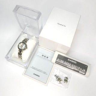 カシオ(CASIO)の稼働・電波ソーラー CASIO SHEEN シーン SHW-1504GD XC似(腕時計)