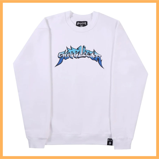 SUPPLIER(サプライヤー) LOGO CREWNECK スウェット