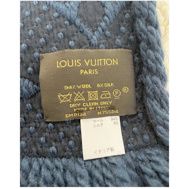 LOUIS VUITTON - 【超美品】エシャルプ・ロゴマニア マフラー(M75504