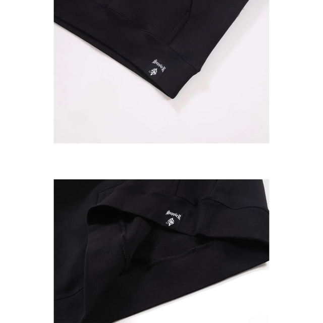 SUPPLIER サプライヤー LOGO HOODIE クロス パッチ パーカーの通販 by
