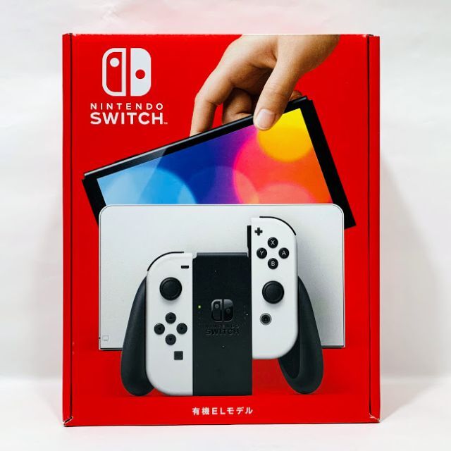 新品未開封 ニンテンドースイッチ 有機EL 本体 Switch ホワイト - 家庭 ...