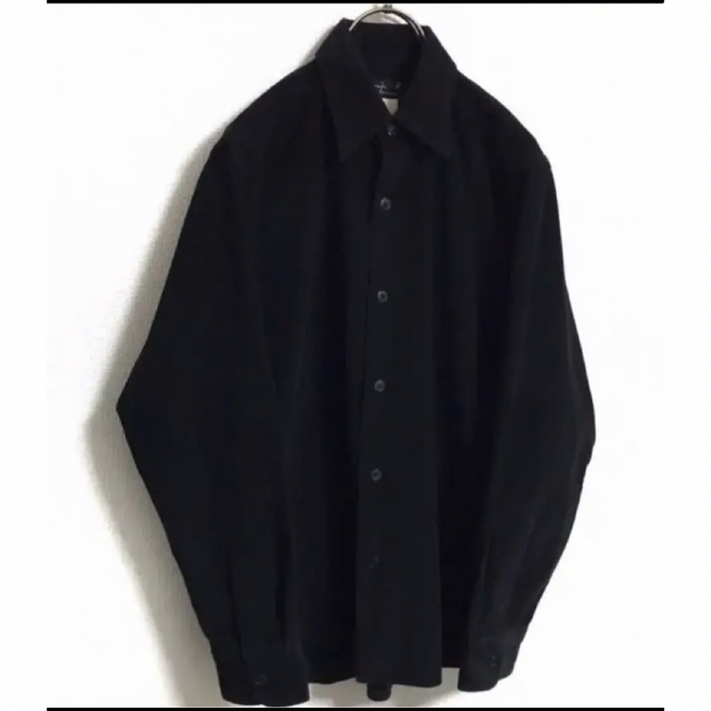 agnes b.(アニエスベー)のagnes.b コーデュロイシャツ　黒　 メンズのトップス(シャツ)の商品写真